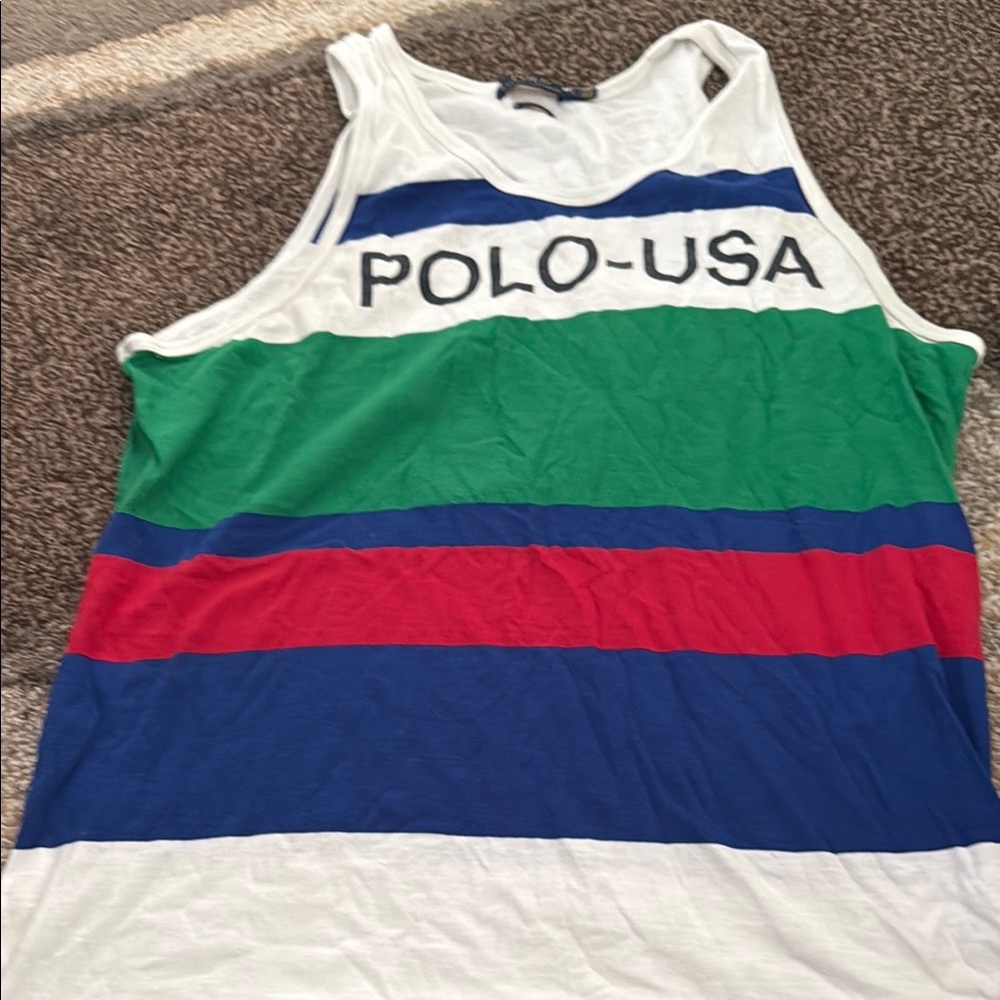 Polo by Ralph Lauren Multicolor Tank Top
